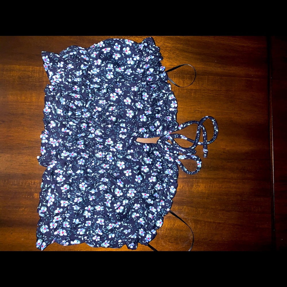 Urban outfitters tube top floral print